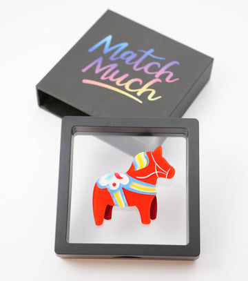 Nordic Pony Brooch