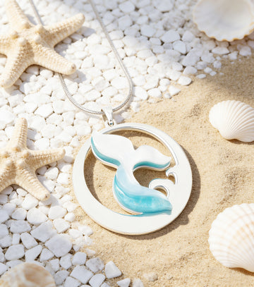 Deep Dive Whale Tail Necklace