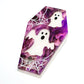 Ghost Brooch Acrylic Resin Halloween Statement Jewelry for Women - Novelty Art Jewelry