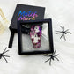Ghost Brooch Acrylic Resin Halloween Statement Jewelry for Women - Novelty Art Jewelry