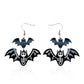 X-Ray Vision Bat earrings