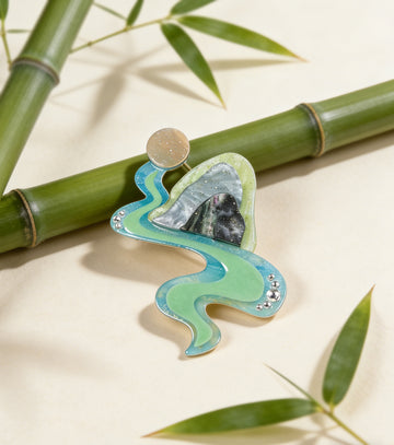 Great Green Escape Brooch