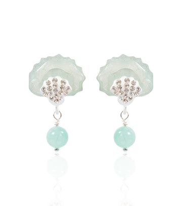 Sea Spray Shell Earrings For Ocean