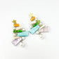 "Topsy-Turvy Tree" Earrings