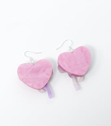 Sweet Peach Shimmer Earrings