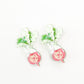 Heartfelt Harvest Radish Heart Earrings