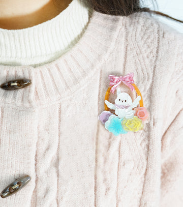Bunny Runway Brooch