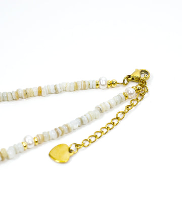 Shell Necklace Ocean Acrylic Resin Statement Jewelry for Women - Novelty Art Jewelry